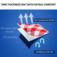 thumbnail image 5 of Three Donkeys Foldable Outdoor Picnic & Beach Blanket - Waterproof, Machine Washable, Extra Large 80" x 80", 5 of 7