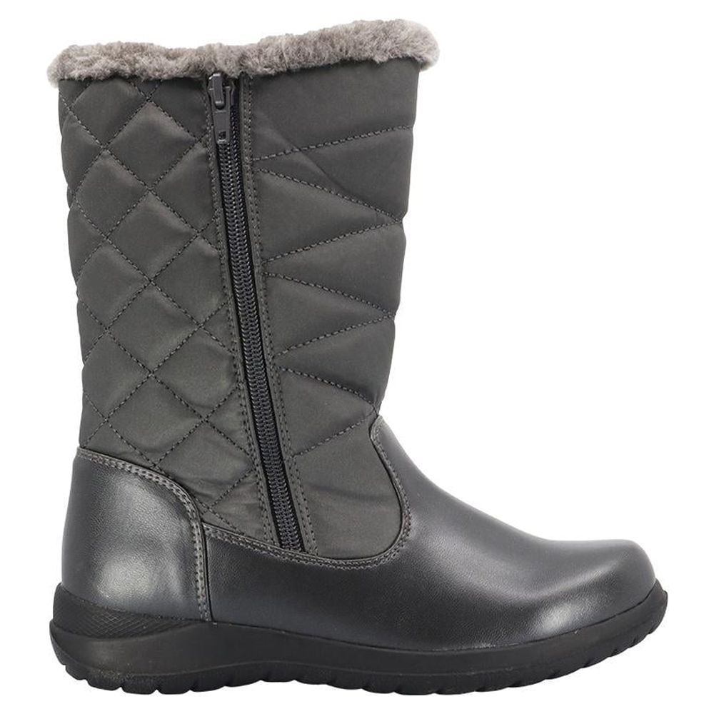 Totes Women's Edgen Waterproof Zip Up Snow Boots, Sizes 6-11, Wide Width Available - image 3 of 3