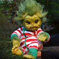 thumbnail image 2 of Navidad geek grinch juguete de peluche piel verde extraño grinch niños muñeca de dibujos animados muñeca de simulación niño regalo de Navidad, 2 of 4