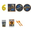 Jurassic World Fallen Kingdom 6th birthday supplies party pack for 24