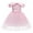 Pink, variant on TAIAOJING Toddler Girls Princess Pageant Gown Dresses Solid Color Bowknot Party Princess Dress Fashionable 6-7Y