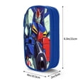 thumbnail image 4 of Mobile Suit Gundam Big Capacity Pencil Case, Large Storage Pencil Pouch Pen Case Bag with Zipper, Pencil Case for Office Supplies, 4 of 8