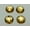 Champagne, variant on U8MO 250 Acrylic Flatback Round Sewing Rhinestone Gems Button 20mm Sew on beads-Gold