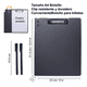 thumbnail image 3 of 2pcs Carpetas Portapapeles Tabla Folder Carta Organizador Portapapeles Xtellar azul, 3 of 3