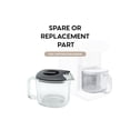 thumbnail image 2 of ChefWave Glass Pitcher with Lid for the ChefWave Milkmade Non-Dairy Milk Maker, 2 of 3