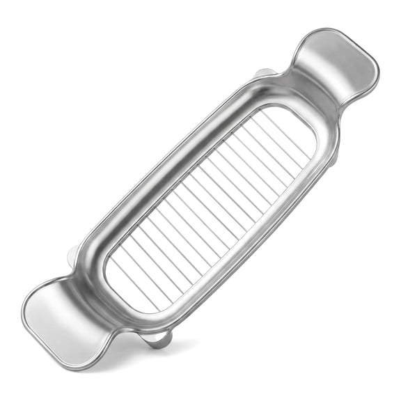 Butter & Cheese Slicer with Stainless Steel Wire, Multipurpose Handheld Cutter for Block Cheese, Butter, Soft Fruits, Dishwasher Safe, Food-Safe