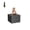 Black/1 Essential Oil, variant on Flame Aroma Diffuser Mini Humidifier, Compact Campfire Style Essential Oil Diffuser with 7-Color Gradient Night Light, Quiet Ultrasonic Desk Diffuser with Auto Shut-Off for Home/Office/Bedroom