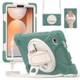 thumbnail image 1 of Funda para Samsung Galaxy Tab A9, Funda Protectora de Silicona Anti-caída + Capa de PC con Asa, Soporte, Correa para el Hombro, Resistente a Golpes, Funda Protectora para Tablet de Tres Pruebas, Colo, 1 of 10