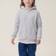 thumbnail image 4 of Sudadera deportiva informal con capucha y manga larga con estampado degradado para niños y niñas, de poliéster, 4 of 8