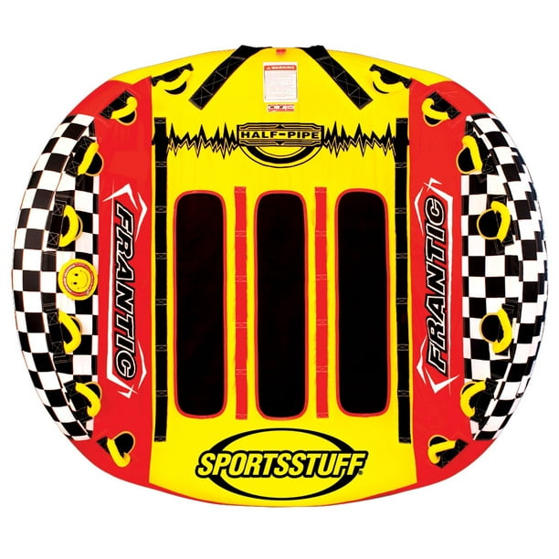 SPORTSSTUFF 532160 Half Pipe Frantic Triple Rider Towable Inflatable
