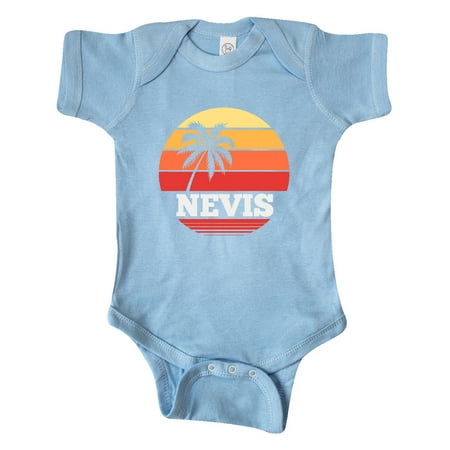 

Inktastic Nevis Tropical Vacation Trip Gift Baby Boy or Baby Girl Bodysuit