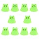 thumbnail image 5 of 10 mini estatuas de resina luminosas, suministros para vacaciones, esculturas de animales en miniatura para 25 x 22 cm, 5 of 9