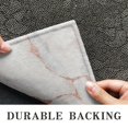 thumbnail image 6 of White Rose Gold Marble Pattern Door Rugs,Washable Non Slip Door Mats Indoor,Decorative Door Mats,Entry Mat Indoor for Entrance,Bedroom,Kitchen,Bathroom,16"x24", 6 of 6