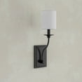 thumbnail image 4 of Bonita Collection Black One-Light Wall Sconce, 4 of 5