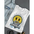 thumbnail image 3 of Sensei Emoji Dojo - Wise Master Retro Graphic Women's T-shirt, 3 of 4