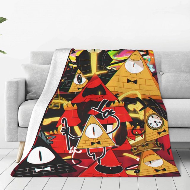 Manta polar de microfibra súper suave de Gravity Falls, manta polar cálida y acogedora para el sofá, el dormitorio y la sala de estar