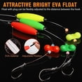 thumbnail image 2 of 3PCS/6PCS Catfish Fishing Set, Takedown Catfish Rigs for Bottom Fishing, 2 in 1 Rotating Rattles/Double Rattles Beads, Catfishing Tackle, EVA Peg Catfishing Equipment, 2 of 9