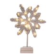 thumbnail image 2 of Mini adorno navideño de mesa con luz, accesorios para fotos, decoración navideña DIY para copo de nieve, 2 of 9