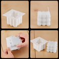 thumbnail image 5 of Moldes para velas de silicona, cubo 3D, molde de silicona, cera de soja, molde para velas, jabón hecho a mano, adornos artesanales, 5 of 5