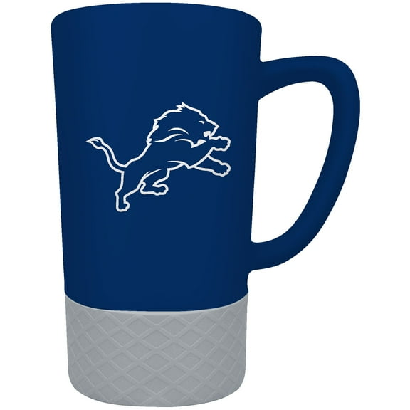 Detroit Lions Team Logo 16oz. Laser Etched Jump Mug