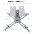 thumbnail image 4 of FRCOLOR Projector Bracket Projector Adjustable Bracket Carbon Steel Ceiling Projection Machine Wall Mount,7.87"X5.12"X5.12", 4 of 5
