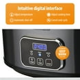 thumbnail image 4 of Toastmaster 4-Quart Digital Slow Cooker with Locking Lid, Graphite, 4 of 7