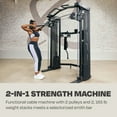 thumbnail image 3 of Centr 3 Home Gym Functional Trainer with Selectorized Smith Bar for Total Body Strength Training + 3-Month Centr Membership, 3 of 9