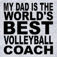 thumbnail image 2 of CafePress - My Dad Is The Worlds Best Volleyball Coach Body Su - Cute Infant Bodysuit Baby Romper - Size Newborn - 24 Months, 2 of 3