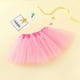 thumbnail image 1 of Kids Baby Star Glitter Dance Tutu Skirt For Girl Sequin 3 Layers Tulle Toddler Pettiskirt Children Chiffon 2-8TPink5 He Qiyong unisex, 1 of 1