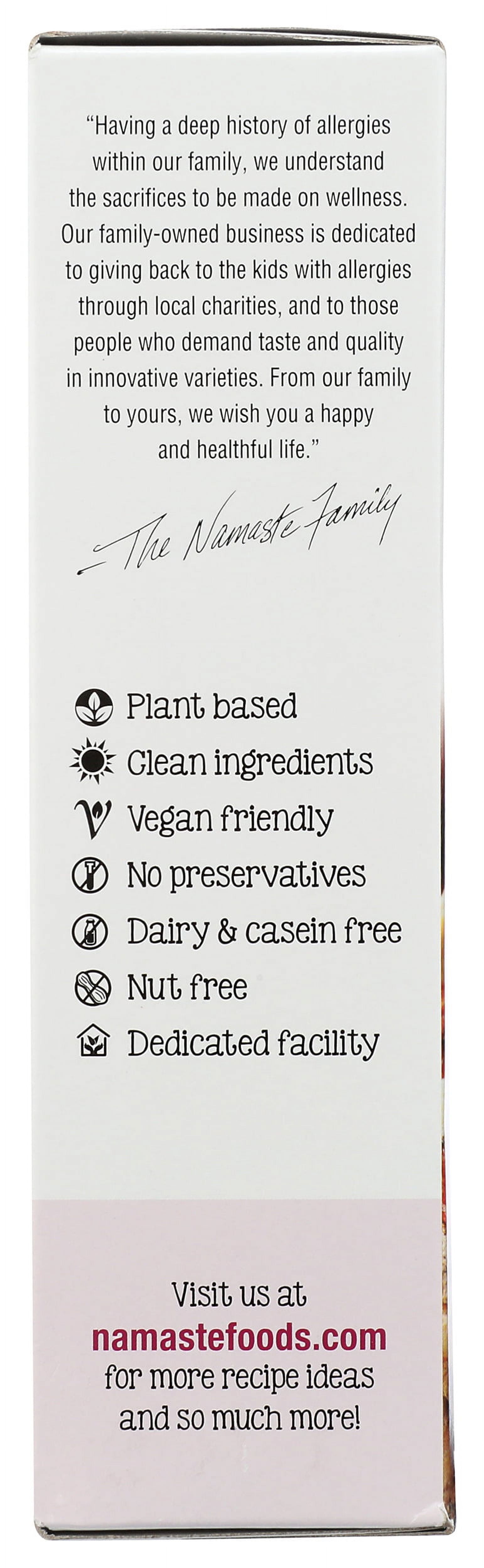 (3 pack) Namaste Foods Gluten Free Pizza Crust Mix 16oz Box