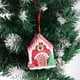 thumbnail image 3 of GOOHOCHY 2 colgantes navideños de casas, adornos navideños para colgar en el árbol de Navidad, 3 of 7