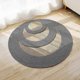 thumbnail image 2 of Round Jute Rug, Natural Jute Fiber, Hand-woven Alhambra Rug, 2 of 4