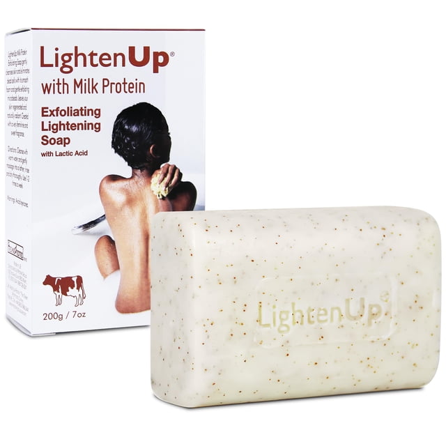Jabón exfoliante OMIC Lighten-Up Lactic Acid 200 g con karité