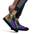 thumbnail image 5 of LGBT Christian Cross High Top Canvas Shoes Sneakers Black Size 10, 5 of 7
