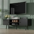 Wooden TV Stand for 60/65 inch TV Modern Rustic Entertainment Center