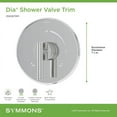 thumbnail image 3 of Symmons 3590BBBZTRM Dia Pressure Balanced Valve Trim Only - Bronze, 3 of 7