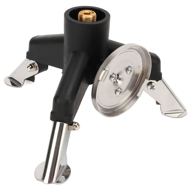 Cabezal De Transferencia De 3 Patas, Núcleo Interno De Cobre Completo Resistencia A Altas Temperaturas Adaptador De Lata De Gas Liviano Para Uso En Exteriores Cergrey 3 Cornered Conversion Head