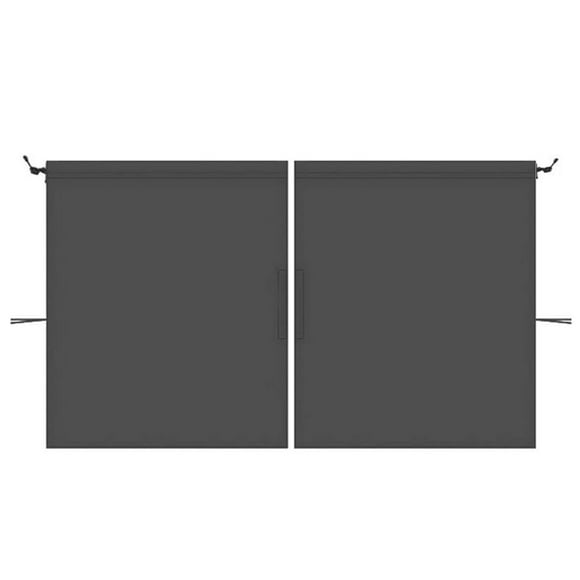 Car Divider Curtains | 190T Auto Sun Shade Curtain | for Taxi Cab Partition Privacy Protection Commercial Vehicle Sunshade Detachable Simple Curtain with Tether 134x78cm