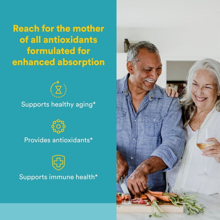 Natural Factors Glutathione LipoMicel Matrix, 300 mg, Offers Higher Absorption & Powerful Antioxidant Support, 90 Softgels