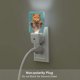 thumbnail image 5 of Fotbe Strong Kitten Lifting Weights Luz Nocturna LED, Luz de Noche con Sensor de Luz Natural de Anochecer a Amanecer, Se Enchufa a la Pared, Blanco Cálido 0.5W-UK, 5 of 7