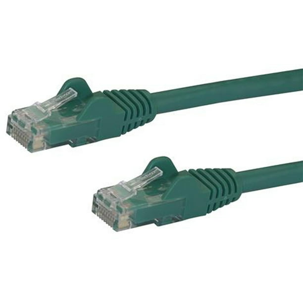 Cat6 Patch Cable ? 30 ft ? Green Cable ? Snagless