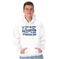thumbnail image 5 of US Navy Logo Wife Defending Freedom Hoodie Hooded Sweatshirt Men Brisco Brands M, 5 of 6