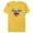 Yellow, variant on Disney Mickey Mouse Christmas Holiday Plaid for Padre - Short Sleeve Blended T-Shirt for Adults - Customized-Yellow