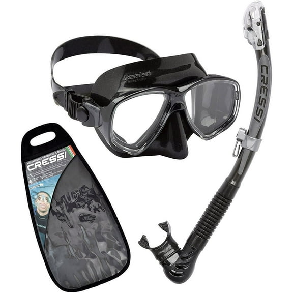 Cressi Marea Mask Alpha Ultra Dry Snorkel Package