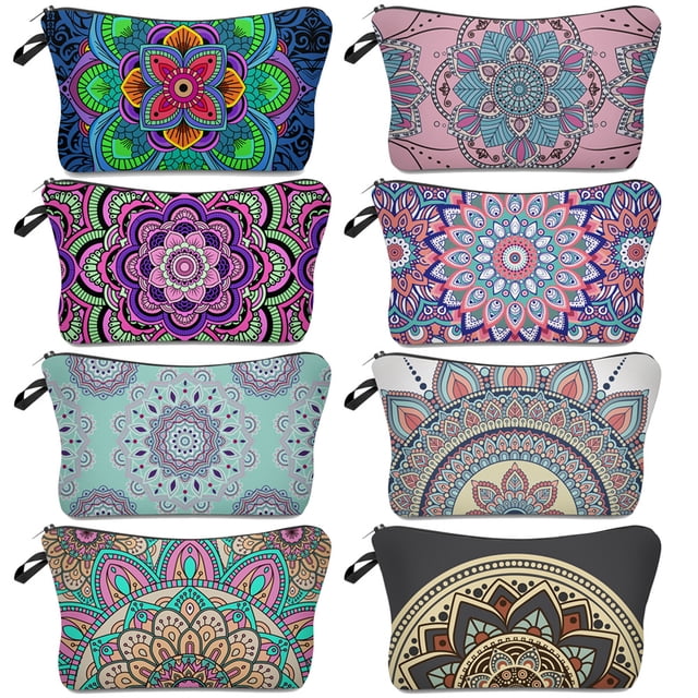 Bolsa de maquillaje, bolso de mano, bolsa de almacenamiento para mujeres, bolsa de artículos de tocador, bolsa de almacenamiento de mano