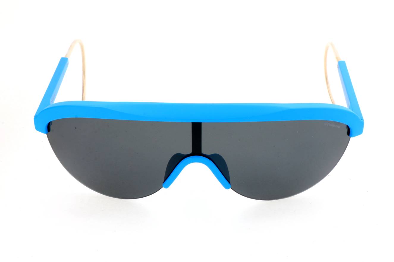 Polaroid sunglasses PLD 6037/S UNISEX 99/01/155 RCT MATT BLUE - image 2 of 2