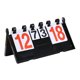 thumbnail image 5 of Marcador de puntuación, marcador Manual plegable portátil, marcador de puntuación para béisbol, mesa, tenis, billar, juegos de equipo, fútbol Estilo B, 5 of 8