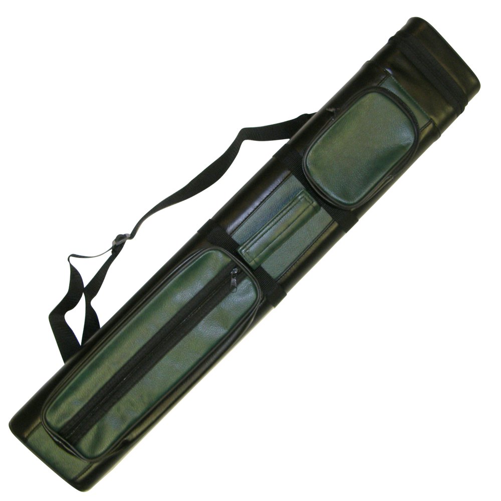 2X2 Hard Billiard Stick Pool Cue Case Green Black 2 x 2 Walmart
