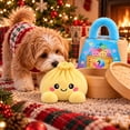 thumbnail image 4 of Mystery Dumpling Plush Blind Box, Surprise Plush Dumpling Squishy Novelty Collectible Stuffed Animals Squeezable Stress Relief Plushies for Birthday Holiday Party Favors- Yellow, 4 of 6