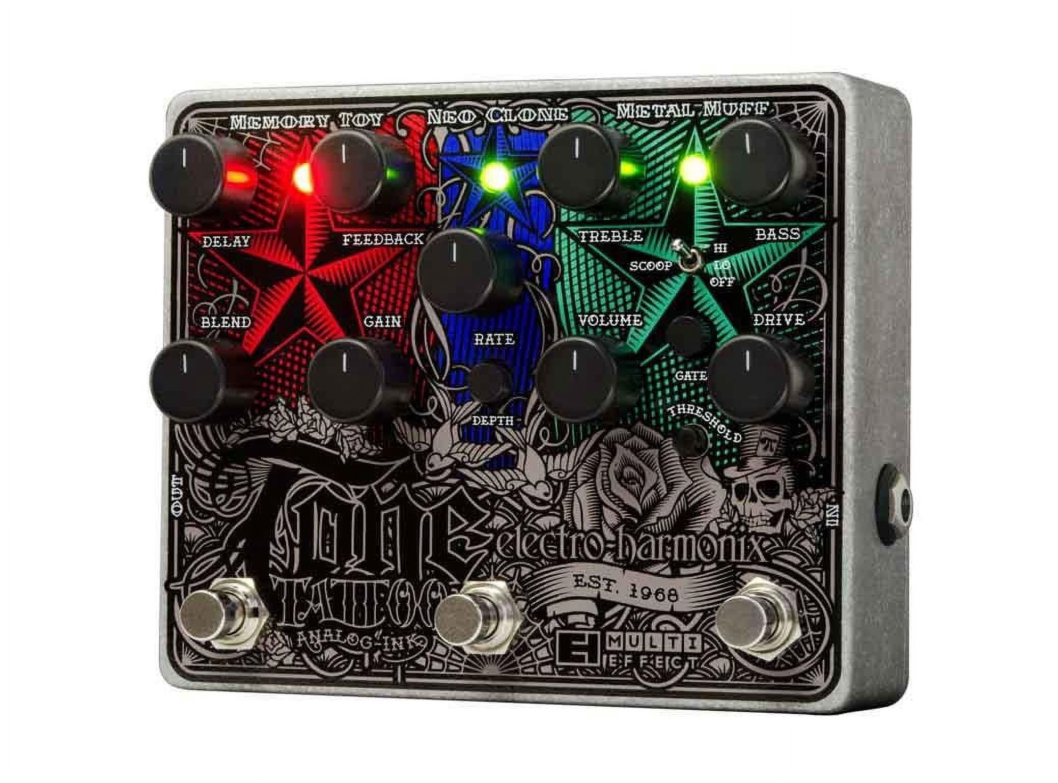 Electro-Harmonix Tone Tattoo Analog Multi Effect Pedal
